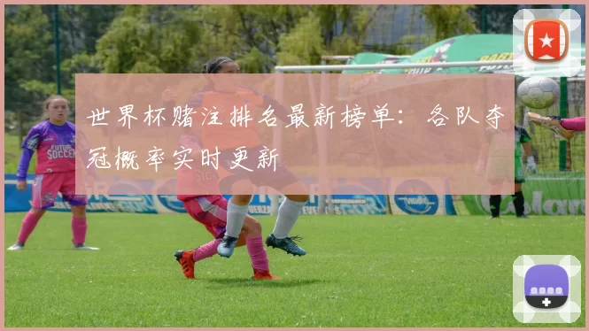 世界杯赌注排名最新榜单：各队夺冠概率实时更新